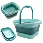 Kokkupandav silikoonist pesukorv, 15 l