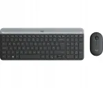 Juhtmevaba klaviatuur ja hiir Logitech Slim MK470