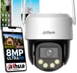V&auml;liskaabel p&ouml;&ouml;ratav WiFi-kaamera Dahua P8F-PV WizColor, 8 MP, videoanal&uuml;&uuml;siga
