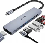 BENFEI USB-C jagaja, 7 pesaga