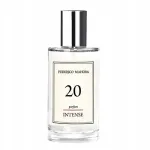 Naiste parf&uuml;&uuml;m FM 20 Intense 20% 50 ml, puidu, vee, pačuli ja jasmiini nootidega