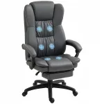 Kokkupandav ergonoomiline kontoritool Vinsetto, 68,5x68,5x113-121 cm