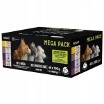 Pet Republic MEGA PACK m&auml;rg kassitoit, 4 maitset, 40x100g