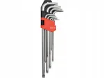 YATO TORX v&otilde;tmekomplekt 9 tk T10&ndash;T50, pikad Cr-V