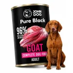 M&auml;rg koeratoit John Dog Pure Black Kitsega 400 g