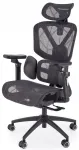 Ergonoomiline b&uuml;rootool 5D v&otilde;rkk&auml;etugedega CUBUS, must, Halmar