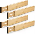 Sahtli korraldaja Gockowiak bambusest reguleeritav 44&ndash;56 cm, 4 tk