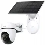 SOLAR-NA Tapo C610 p&ouml;&ouml;rlev valvekaamera WiFi p&auml;ikesepatareiga, 2K 3MP, 360&deg;, IP65, valge