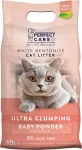 Kassi liiv PERFECT CARE Ultra Clumping beebipudra l&otilde;hnaga, bentoniit, 10 l