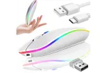 Traadita optiline hiir, Bluetooth, valge, s&uuml;learvutile