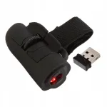USB kaasaskantav 2.4GHz s&otilde;rme-r&otilde;nga hiir, must