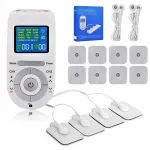 Lihaste ja n&auml;rvide elektrostimulator TENS/EMS elektroodidega, massageri komplekt