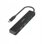 USB-C adapter HAMA, 3x USB-A, 1x USB-C, 1x HDMI