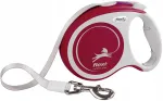 FLEXI Comfort Plus punane koerarihm, L, 5 m