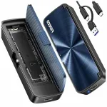 M.2 NVMe SSD v&auml;line korpus, USB 3.2 Gen 2, 10 Gb/s, teras