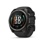 Garmin fenix 9 nutikell, 51 mm, titaanist, must rihm