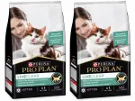 Kassitoit PURINA Pro Plan LiveClear Kassipojale kalkunilihaga, 2 x 1,4 kg