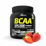 Aminohapped OLIMP BCAA Xplode 500g L-glutamiiniga, maasika maitsega