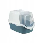 Kinnine Trixie Vico Open Top kassihall, 40x40x56 cm, sinakas-hall/valge