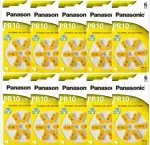Panasonic 10 PR10 PR230L PR536 kuuldeaparaadi patareid, 60 tk