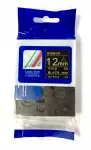 Brother TZe-R334 lint, must kuldse triibuga