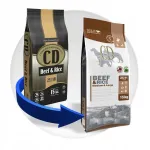 DELIKAN CD kuivtoit koertele veise- ja riisiga, 15 kg