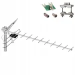 Suunitletud TV antenn Dipol 19R/21-48 DVB-T2 UHF LTE700 simetrisaator 14dBi