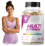 Naiste toidulisand TREC Vitality Multivitamiin, kollageenh&uuml;drol&uuml;saat, 90 kapslit
