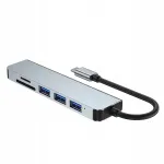 USB-C 6-pesaga jaam: HDMI, SD, VGA, 3&times;USB