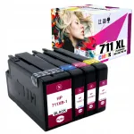 HP 711 tindikassetid DesignJet T120, T520 jaoks (4 tk)