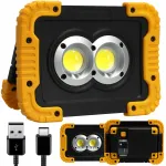 Laetav LED halogeen kaasaskantav ehitusvalgusti 20W=200W