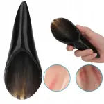 Keha massager naturaalsest h&auml;rjasarvest Gua Sha plaat