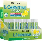 L-karnitiin Weider Citrus 20 x 25 ml