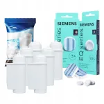 Seadmete ja katlakivieemaldajate komplekt Siemens koos 6 filtriga AL-Inte kohvimasinale