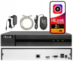 Hikvision HiLook NVR-108MH-D IP salvestusseade 8 kaamera jaoks kuni 6 Mpx