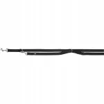 Reguleeritav jalutusrihm TRIXIE Premium, must, XS, 200 cm x 10 mm