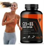Toidulisand Trec Endurance OMEGA 3 + VITAMIN D3, 120 kapslit