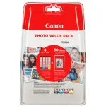 CANON CLI571 tindikassetid 4 tk PIXMA TS5050, TS5053, TS5055, MG5700 + paber