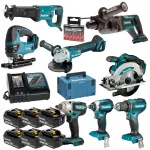 T&ouml;&ouml;riistade komplekt MAKITA DDF485, DTD153, DTW190, DGA504, DHR241, DJR186, DSS610, DJV180