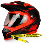 Moto-kiivri NAXA CO3/K XXL, enduro/kross/neljarattalised + kingitus rihm