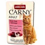 Animonda Carny Adult m&auml;rg kassitoit veiseliha, kalkuniliha, krevetid 85 g