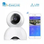 IP-kaamera SONOFF WiFi, 720P, p&ouml;&ouml;ratava pea jaotustega