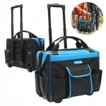 Kokkupanemiskott ratastega HOEGERT 44x25x41 cm 1680D 10 taskut HT7G216