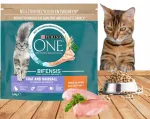 Kassitoit PURINA t&auml;iskasvanud kassidele karvapallide vastu, 1,4 kg