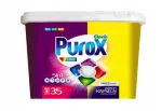 Pesukapslid Purox Color 5in1 v&auml;rvilistele kangastele, 35 tk