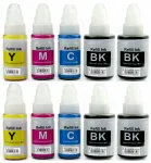 Tindi komplekt CANON G1400/G2400/G2411/G3400/G3411/G4400/G4411, GI490, 10 tk.