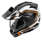 Motorratturi kiiver Arai Tour-X5 Discovery, matt oranž, M suurus