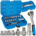 GEKO G13552 otsikute komplekt, 10&ndash;24 mm, 17 tk
