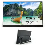 Kaasaskantav LED monitor 18,5'' IPS HDR Full HD 1920x1080 HDMI 120Hz