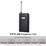 Juhtmevaba UHF k&otilde;rvamonitors&uuml;steem TAKSTAR WPM-200, 50 m